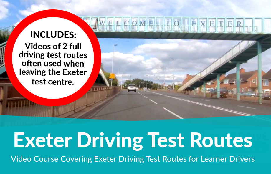 Exeter Driving Test Routes 2022